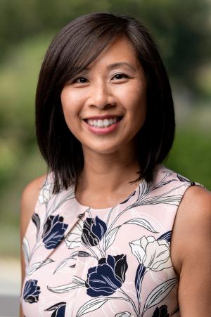 Courtesy image Jennifer Kan in floral blouse