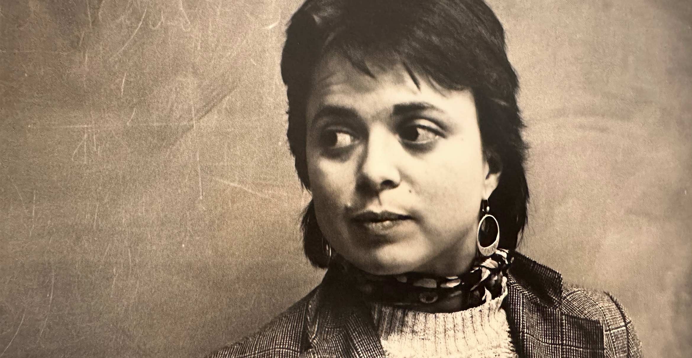 Writer Cherríe Moraga in 1982